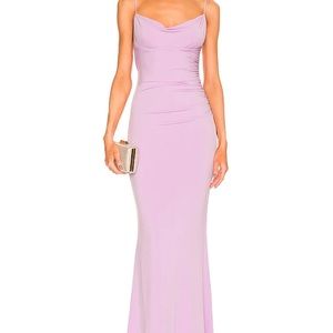 Katie May Surreal Gown- lilac, small NWT